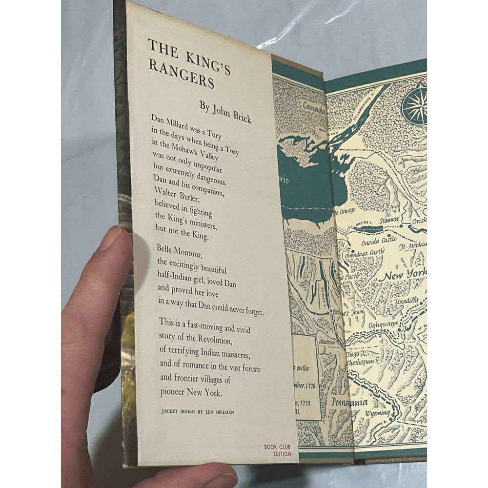 The King's Rangers: American Revolution Novel by John Brick,Hardcover, 1954 BCE - Picture 4 of 4
